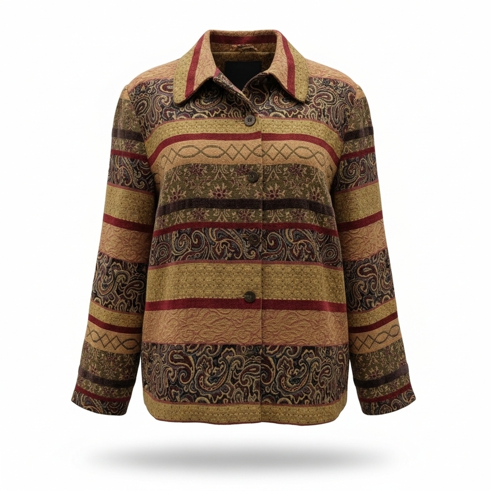 Vintage Alfred Dunner Tapestry Jacket